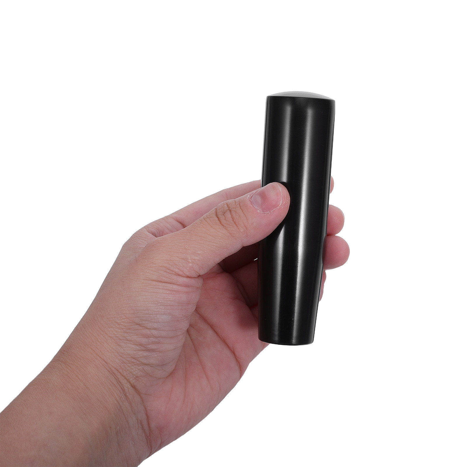 Door Handle - Kenop Putar Hitam 10Cm dengan Ulir